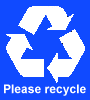 symbol for a materials that can, and should, be recycled