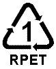recycling resin identification for PET resins that have already been recycled